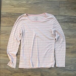 Sonoma Pink and Cream Striped Tee